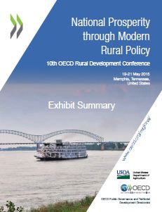 10th OECD rural conference Exhibitor summary cover